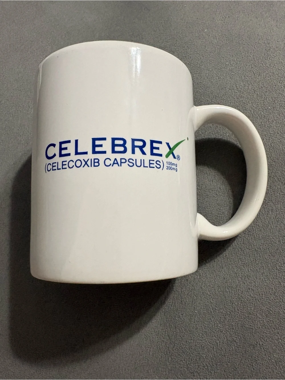 Celebrex Coffee Mug Unused Perfect Condition Drug Rep